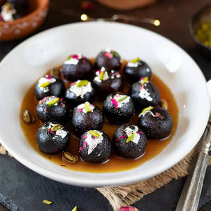 Desi Ghee Small Black Gulab Jamun
