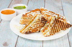 Masala Grilled Sandwich