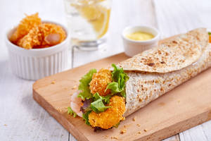 Crispy Prawn Wrap