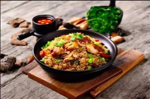 Chicken Singapore Rice