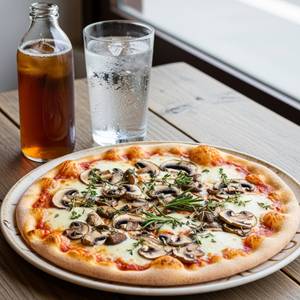 9'' Mushroom Corn Masala Pizza