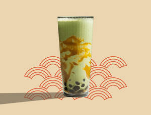 Matcha-mel Bubble Tea