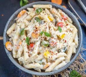 Veg White Sauce Pasta