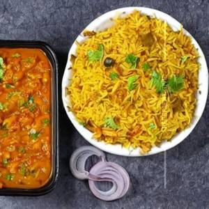 Rice bhaji