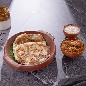 Parotta(2) + Mutton Curry
