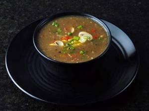 Prawns Mushroom Pepper Soup