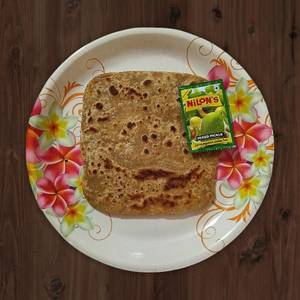 Ajwain paratha [1 pcs]  + pickle