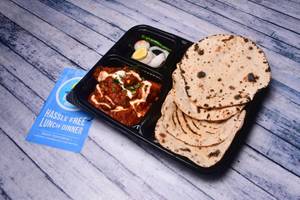 Makhan Wala Chicken With Chapati [Serves 1]
