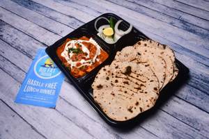 Smoked Paneer Tikka Masala With Chapati