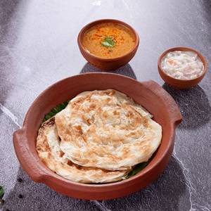 Parotta(2Pcs) With Veg Kurma