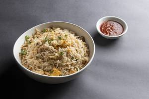 Chicken Burnt Garlic Fried Rice