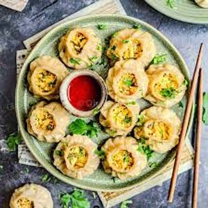Paneer Momos Steamed