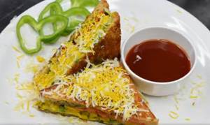 Cheese Masala Toast Sandwich