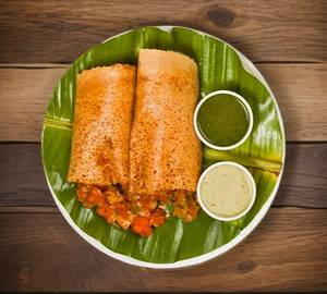 Paneer babycorn dosa