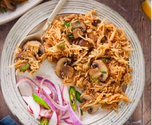 Mushroom Pulav