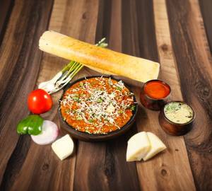 Cheese pav bhaji masala dosa