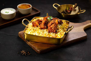 Chicken Tikka Biryani Half.