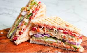 The Big Club Cheese Sandwich