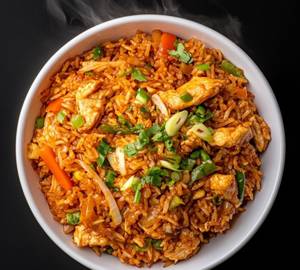 Egg Schezwan Rice