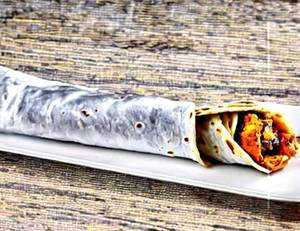 Egg Chicken Kathi Kabab Roll