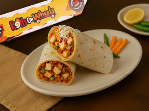 Tandoori Grilled Paneer Shawarma (Rumali)
