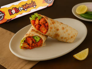 Schezwan Chicken Protein Roll (31g Protein)
