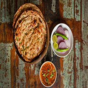 Dal Makhani 2 Parantha