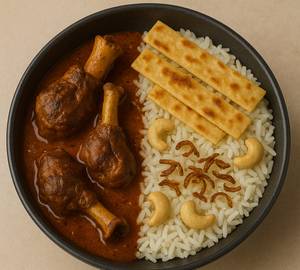 Mutton Ghee Roast Bowl - OMG!