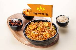 Hyderabadi Paneer Biryani Bowl (Carbs - 45g)