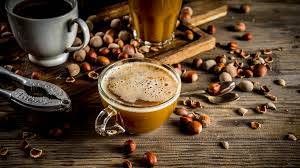 Hazelnut coffee