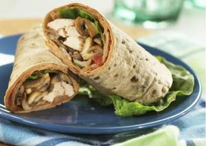 Mushroom Masala Roll