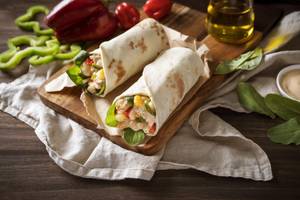 Spizy Chicken Wrap