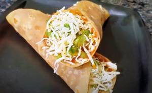 Cheese Mix Veg Frankie