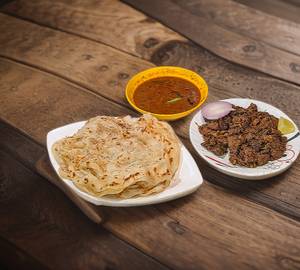 Poratta [2 Nos] With Beef Fry