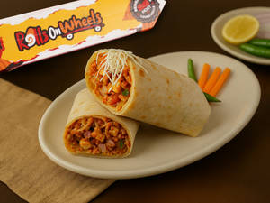Tandoori Grilled Chicken Shawarma (Rumali)