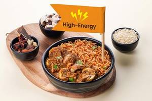 Creamy Mushroom Masala Bowl (Carbs - 48g)