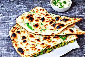 Veg Stuffed Naan