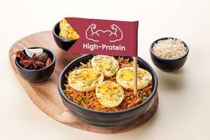 Hyderabadi Egg Biryani Bowl (Protein - 21g)