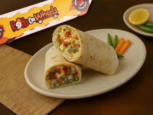 Spicy Falalfel Kebab Shawarma (Rumali)