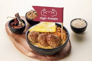 Chicken Tikki & Egg Bowl