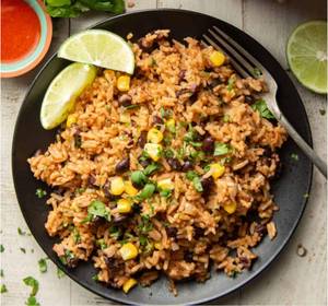 Mexican Beans Salsa Rice