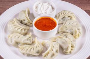 Steam chicken momos(10pices)
