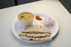 Dal Fry With Phulka