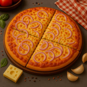Cheese N Onion Pizza