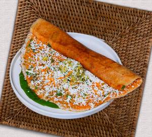 Cheese butter masala dosa