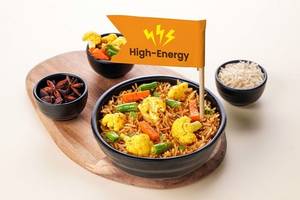 Hyderabadi Veg Biryani Bowl (Carbs - 52g)