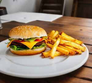 Chicken Burger Combo