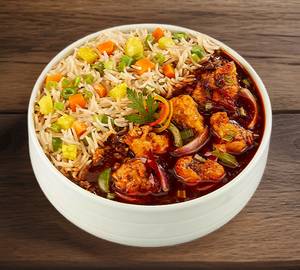 Egg Fried Rice With 4Pcs Butter Garlic Chicken