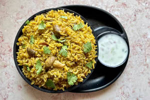 Mushroom Dum Biryani Half...