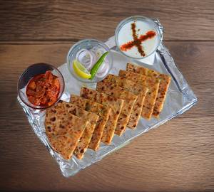 Paneer paratha ( 2piece)